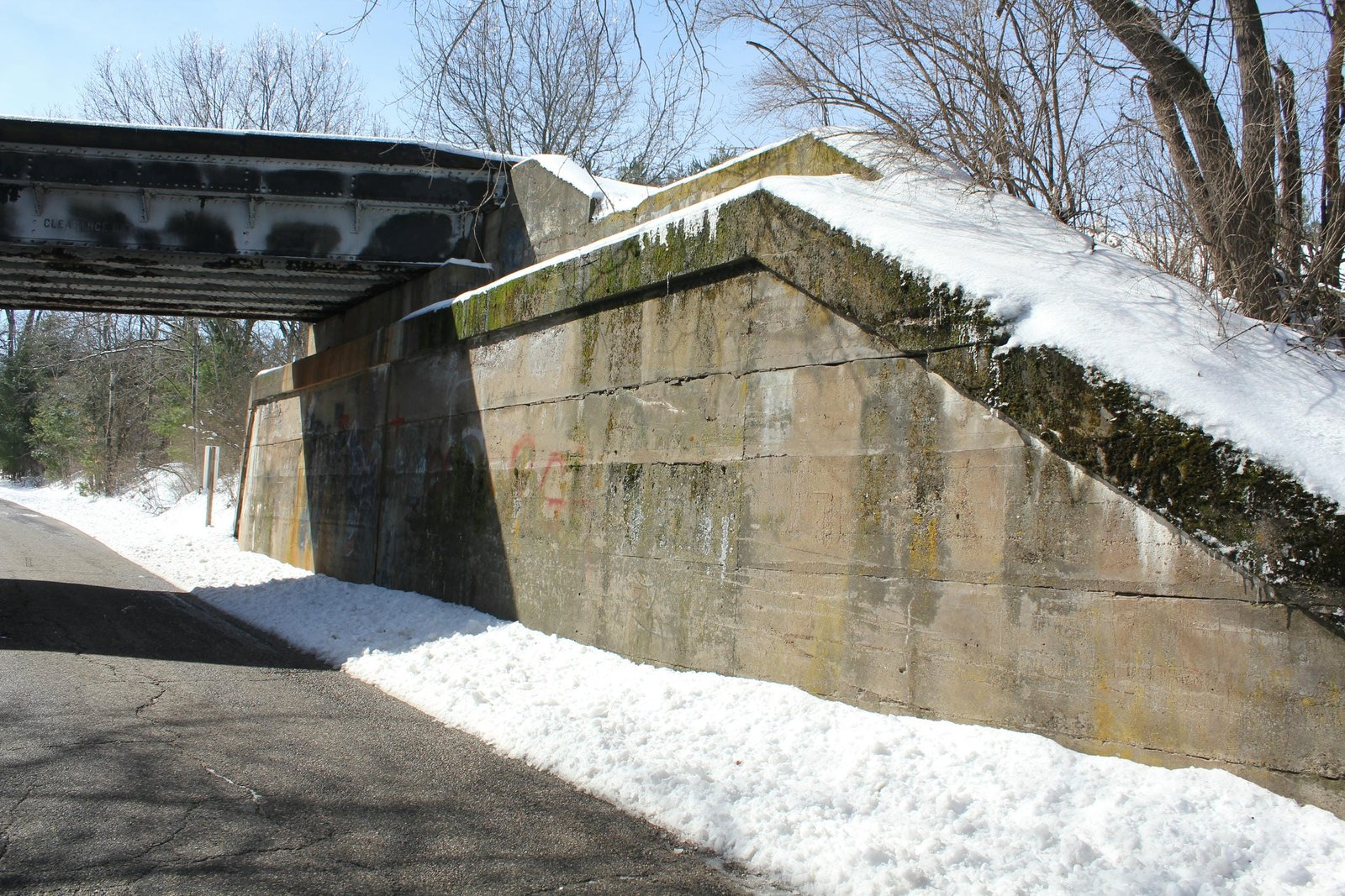 West abutment